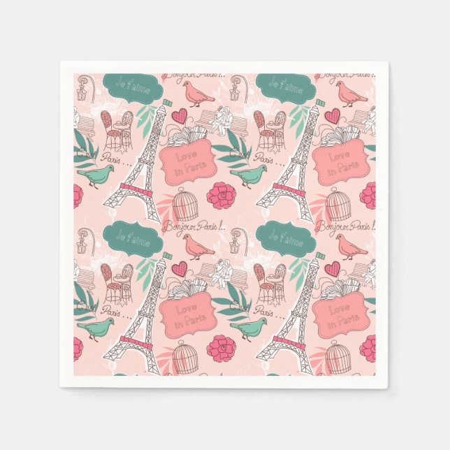 Paris  napkins (Front)