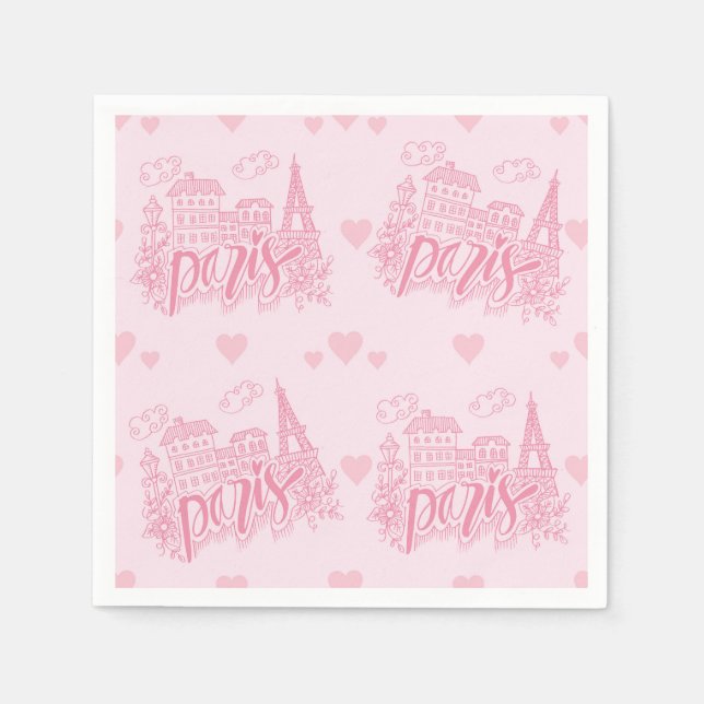 Paris  napkins (Front)