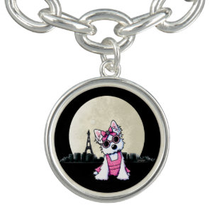 Paris Night Olivia Charm Bracelet