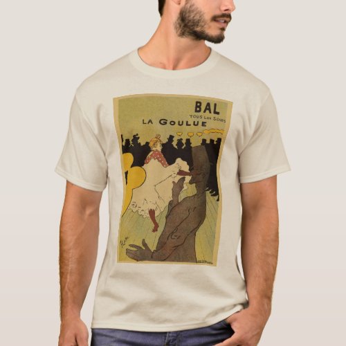 Paris nightlife 1891 Toulouse Lautrec T_Shirt
