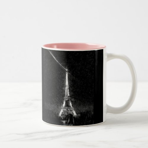Paris Nights Two_Tone Coffee Mug