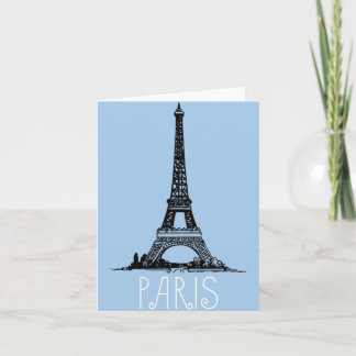 Paris Note Card
