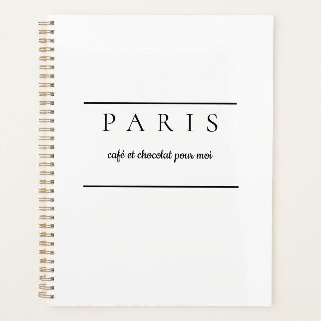 Paris Notebook (Front)