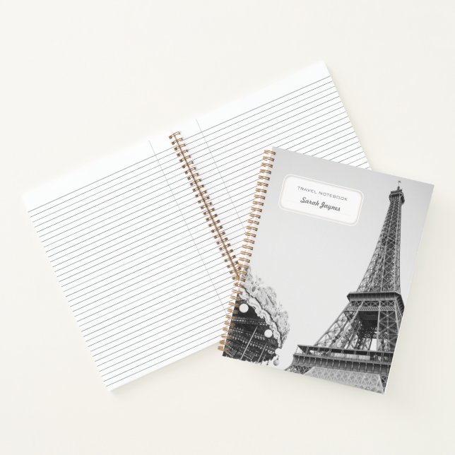 Paris Notebook Gift Personalized Paris Journal (Inside)