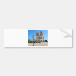PARIS Notre Dame Bumper Sticker