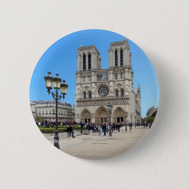PARIS Notre Dame Button (Front)