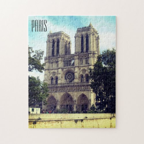 paris notre dame jigsaw puzzle