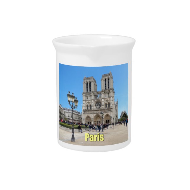 PARIS Notre Dame Pitcher (Front)