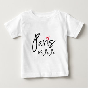Paris oh la la baby T-Shirt