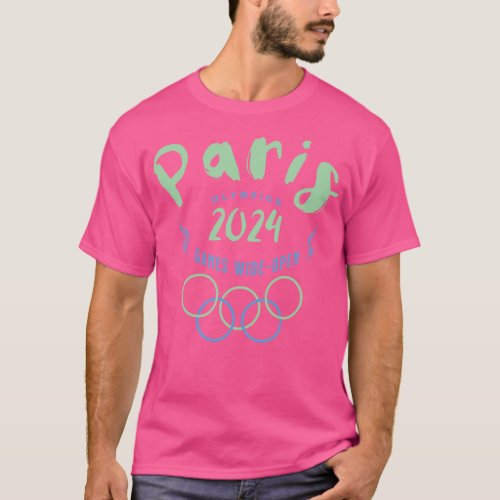 Paris Olympics 2024 Games Wide Open T_Shirt