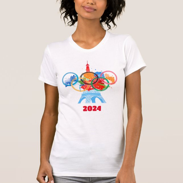 Paris Olympics 2024 T-Shirt (Front)