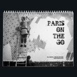 Paris On The Go Calendar<br><div class="desc">Paris On The Go Calendar of Black and White Photographs by rovenko.com</div>