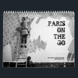 Paris On The Go Calendar<br><div class="desc">Paris On The Go Calendar of Black and White Photographs by rovenko.com</div>