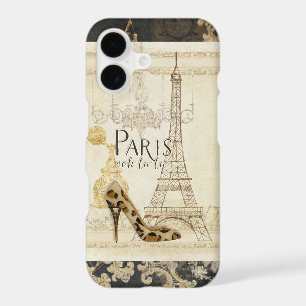 Paris ooh la la Fashion Eiffel Tower Chandelier iPhone 17 Case