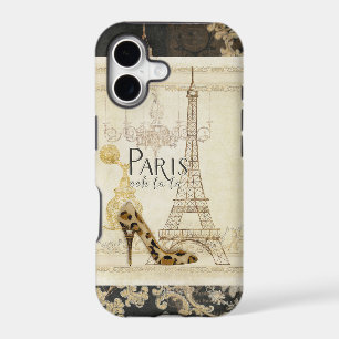 Paris ooh la la Fashion Eiffel Tower Chandelier iPhone 17 Case