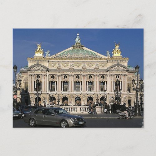 Paris _ Opïra national _ Postcard