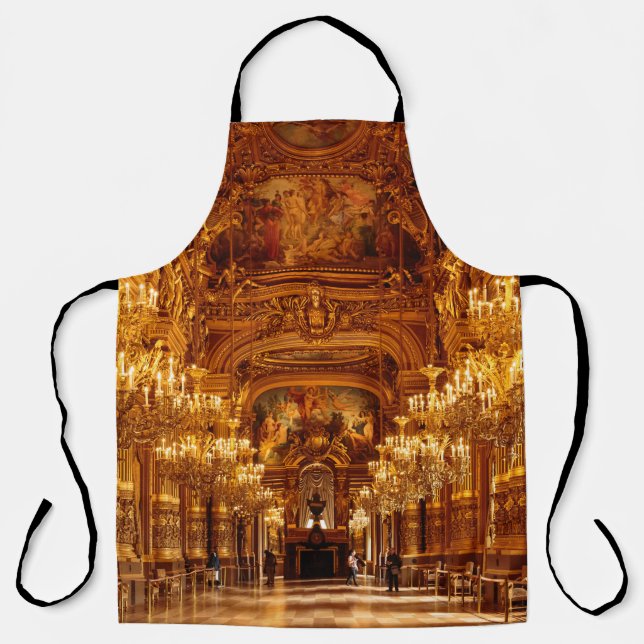 Paris Opera Garnier Interior View Apron (Front)