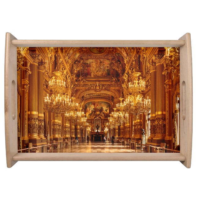 Paris Opera Garnier Interior View Serving Tray (Front)