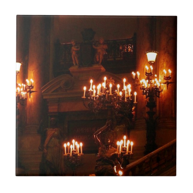 Paris Opera House / Palais Garnier Ceramic Tile (Front)