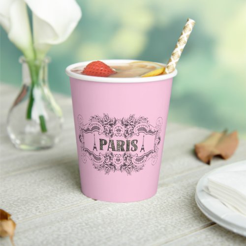 Paris Paper Cup