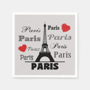 Paris Paper Napkins
