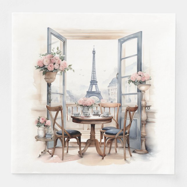 Paris Paper Napkins (Front)