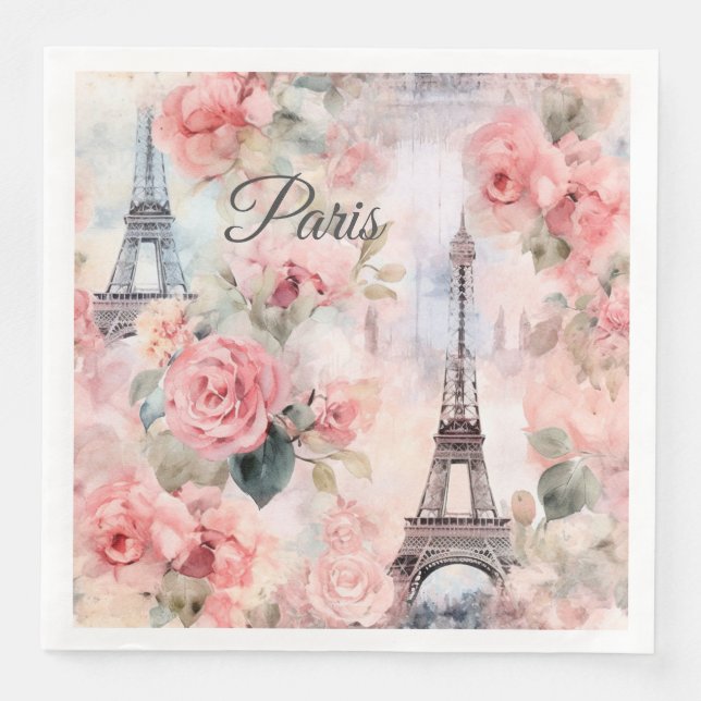 Paris Paper Napkins (Front)