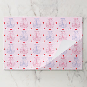 Paris Paper Placemats, Eiffel Tower Party Pad