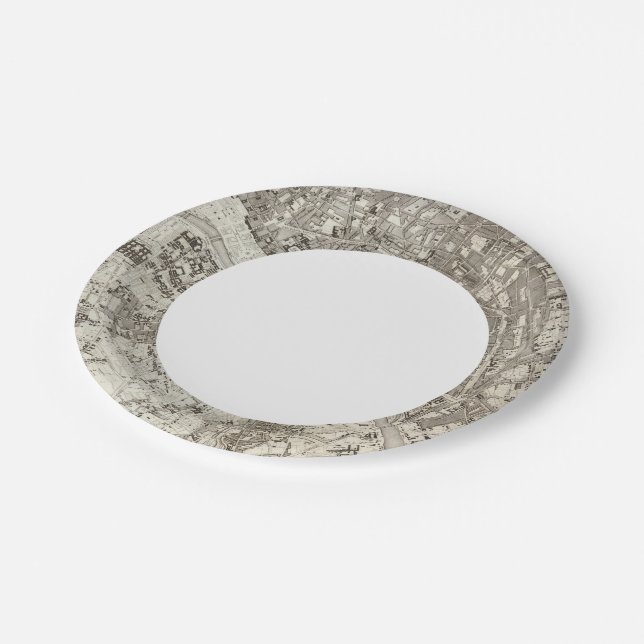 Paris Paper Plates (Angled)