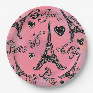 PARIS PAPER PLATES