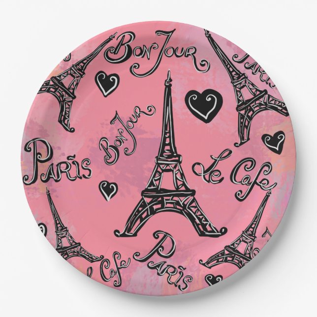 PARIS PAPER PLATES (Front)