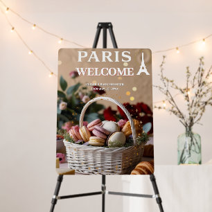 Paris Patisseries Macaroons Magazine Themed Foam Board