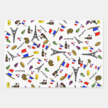 Paris Pattern Wrapping Paper