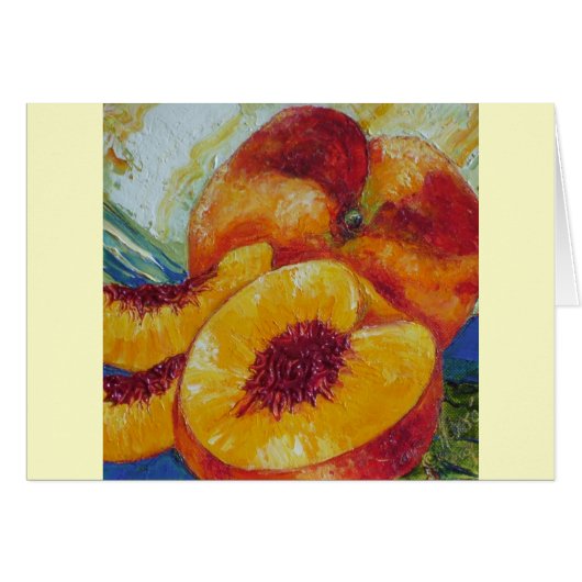 Paris' Peach Cards (Front Horizontal)
