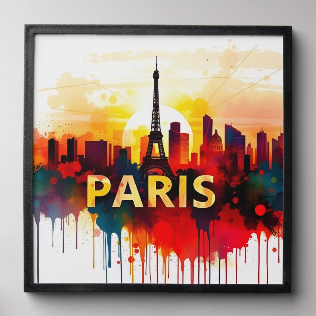 Paris Peel And Stick Photo Tile (Front Set)