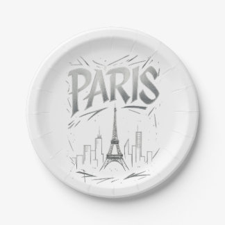 Paris Perfect Party (paper plate) Paper Plates
