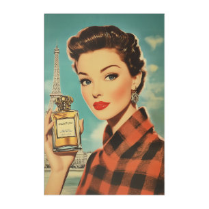 Paris Perfume Ad Elegance Acrylic Print