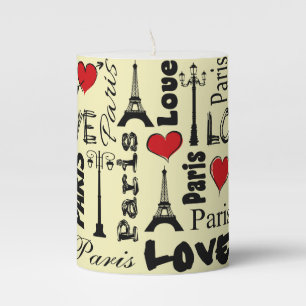 Paris Pillar Candle