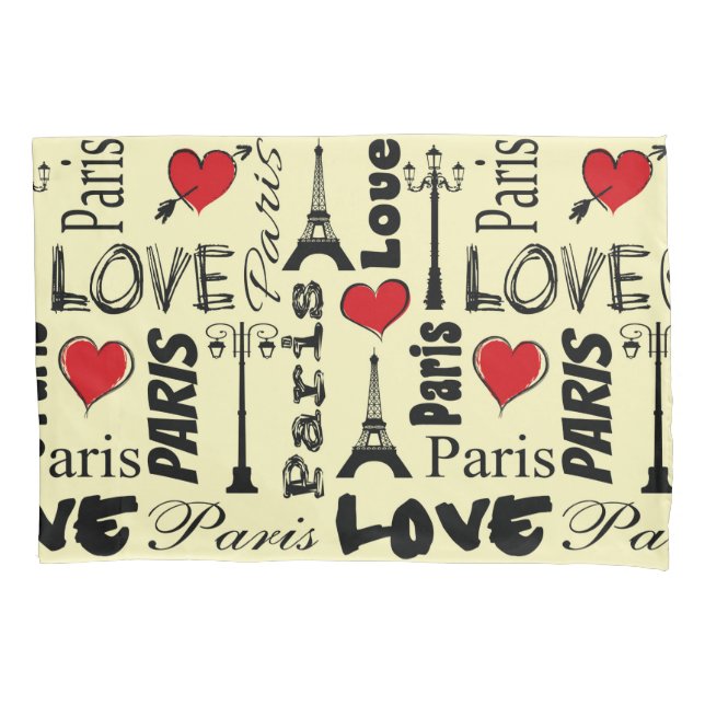 Paris Pillow Case (Front)