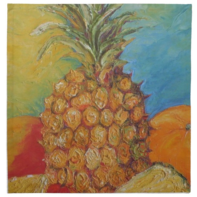 Paris' Pineapple Napkin (Front)