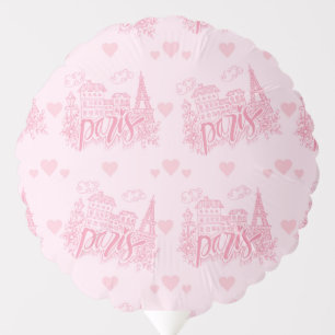 Paris Pink Balloon
