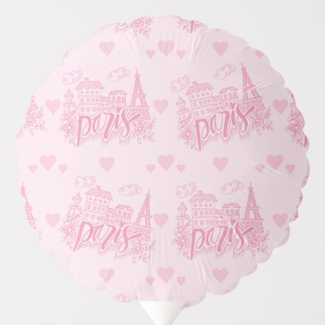 Paris Pink Balloon (Front)