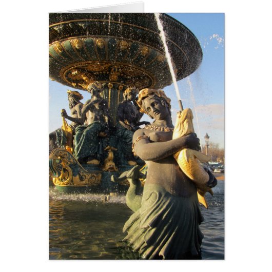 Paris - Place de la Concorde Cards (Front)
