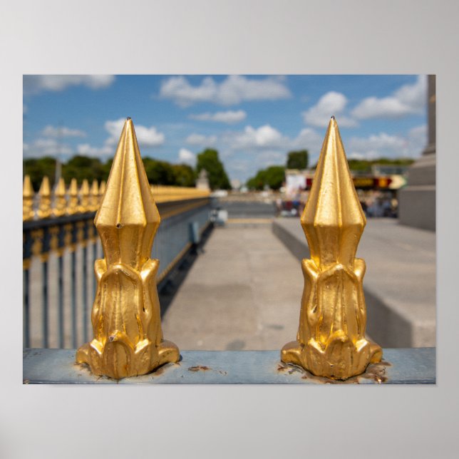 Paris Place de la Concorde Poster (Front)
