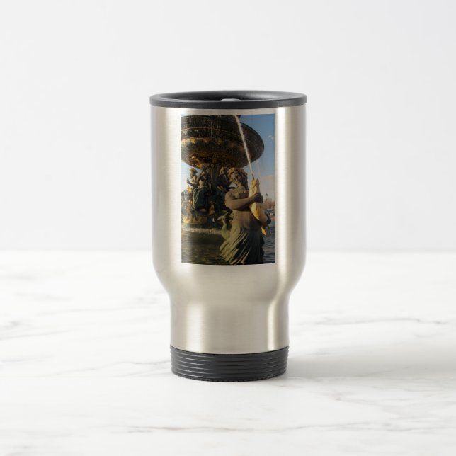 Paris - Place de la Concorde Travel Mug (Center)