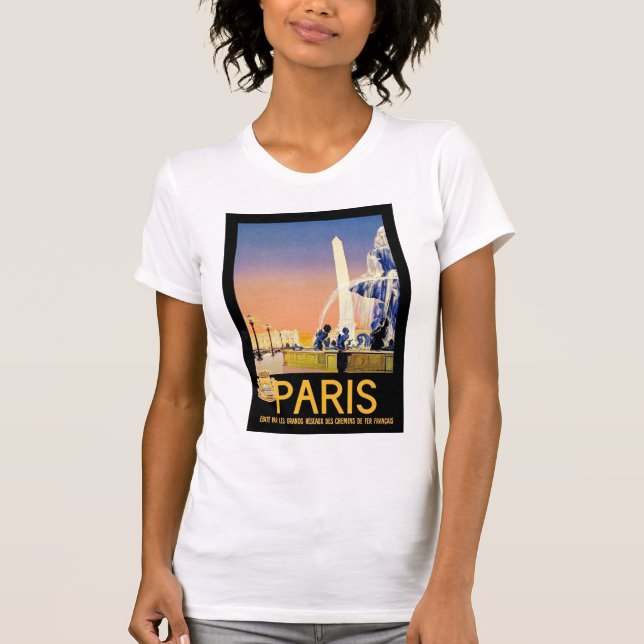 Paris ~ Place del la Concorde T-Shirt (Front)