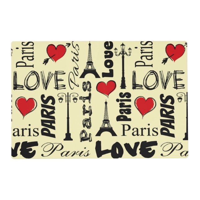 Paris Placemat (Front)