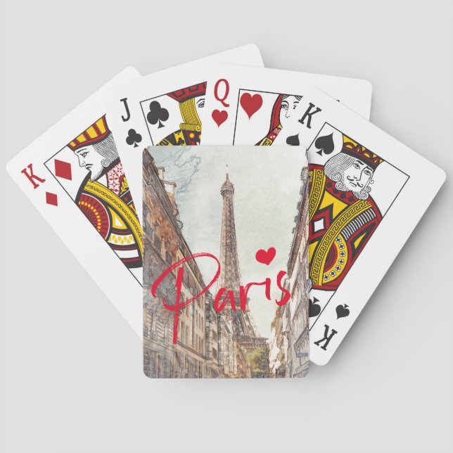 Paris Poker Cards (Back)