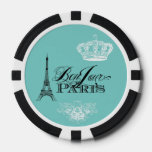 Paris Poker Chip at Zazzle