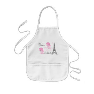 Paris Poodles Kids' Apron